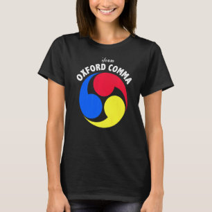 Team Oxford Comma Funny English Grammar Nerd Klubb T Shirt