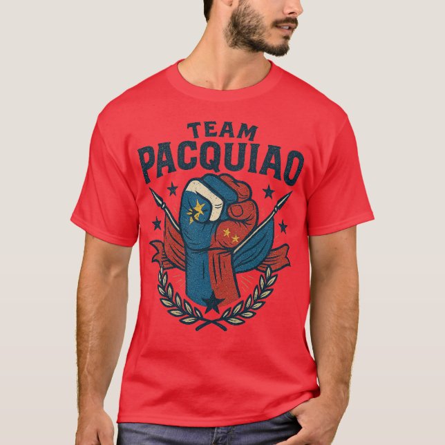 TEAM PACQUIAO T SHIRT (Framsida)