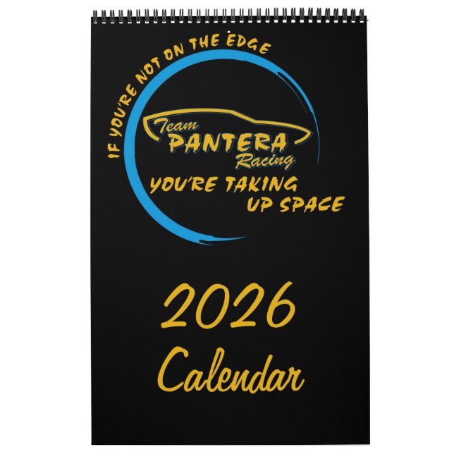 Team Pantera Racing - 2026 Kalender (Omslag)