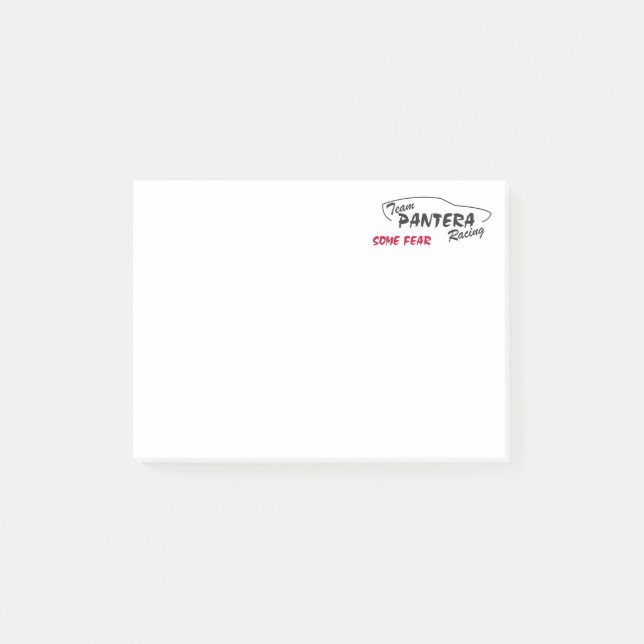 Team Pantera Racing Post-it®-lappar Post-it Block (Framsida)
