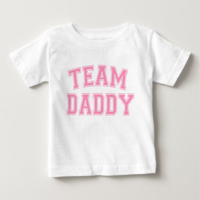 Team pappa - Bubblegum Rosa T-shirt (Framsida)