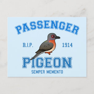 Team Passenger Pigeon Vykort