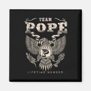 Team Påve Familjenamn Livstidsmedlem  Magnet