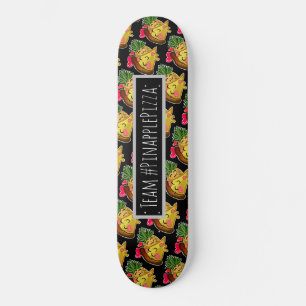 Team Pinapple Pizza Mini Skateboard Bräda 18,5 Cm