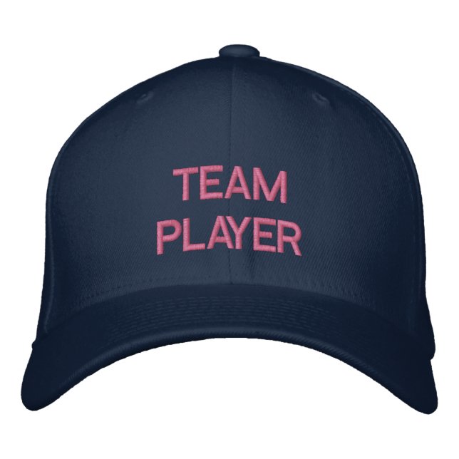 "TEAM PLAYER" CAP BRODERAD KEPS (Framsida)