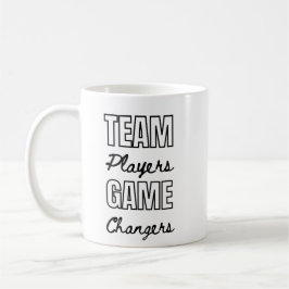 Team Players inspirational Quote Corporate Gift Kaffemugg