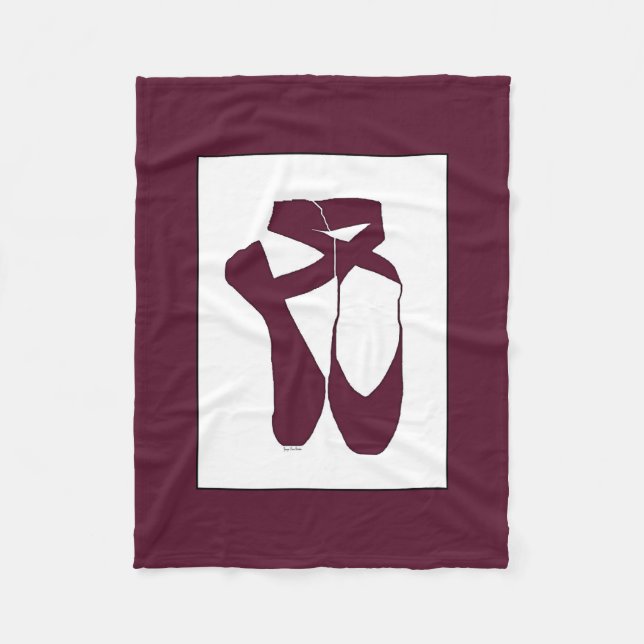Team Pointe Ballet Amethyst Fleecefilt (Framsidan)
