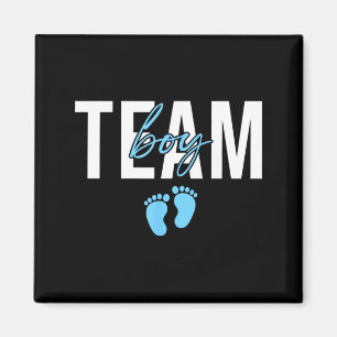 Team pojke 2026 könsbestämning baby tillkännagivan magnet
