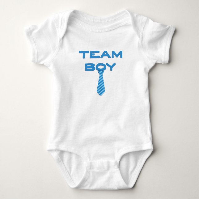 Team Pojke Babyutrustning T Shirt (Framsida)