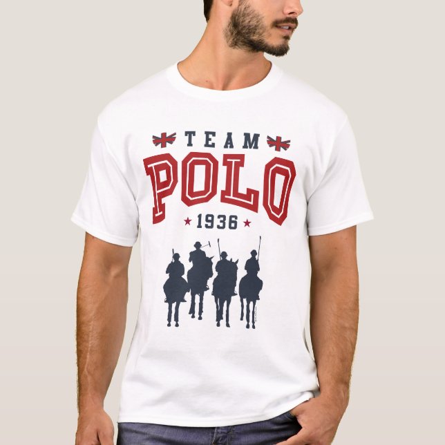 Team Polo 1936 T Shirt (Framsida)