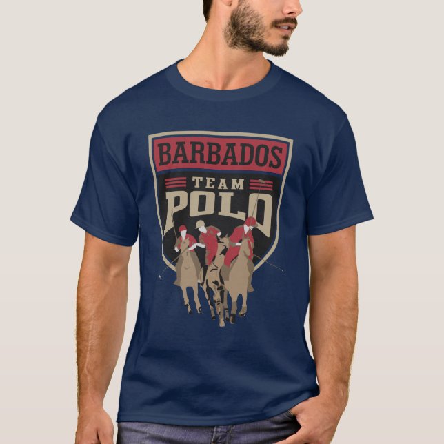 Team Polo Barbados Tee Shirt (Framsida)