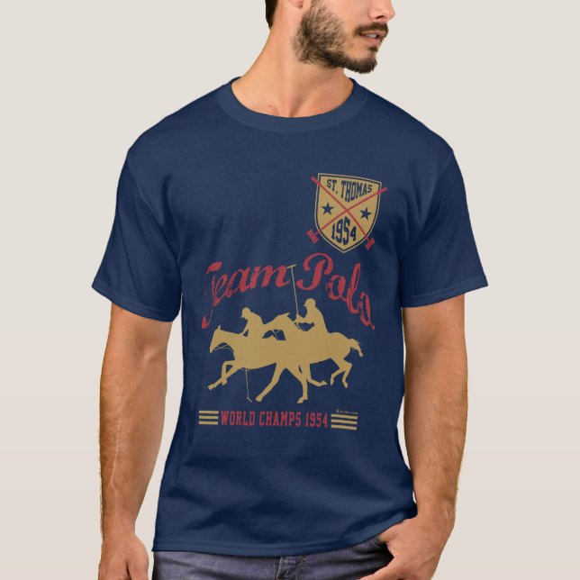 Team Polo St. Thomas T-shirt (Framsida)