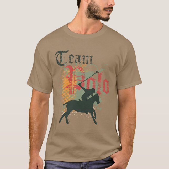 Team Polo Tee Shirt (Framsida)