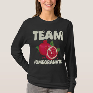 Team Pomegranate Outfit Kärlek Tropical Food T Shirt