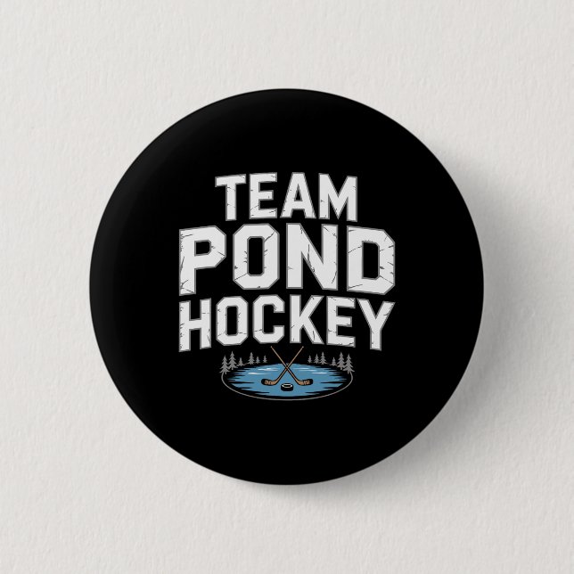 Team Pond Hockey  Knapp (Framsida)