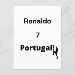 Team Portugal, ditt namn och nummer Vykort