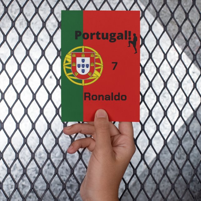 Team Portugal Flag Edition, specialutgåva Vykort (Skapare uppladdad)