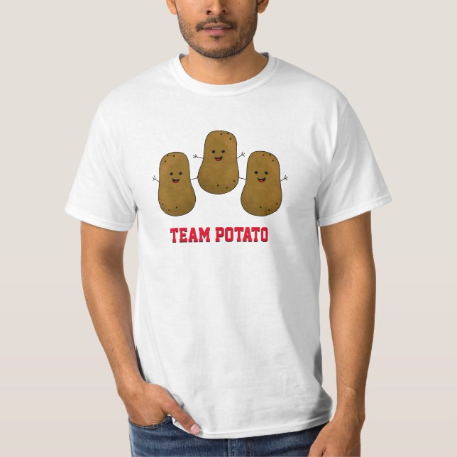Team Potato Tee Shirt (Framsida)