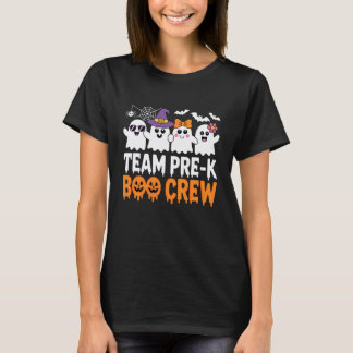 Team Pre-K Boo Crew söta Halloween-spöken för teac T Shirt