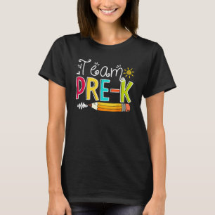Team Pre K-förskolelärare Student tillbaka till Sc T Shirt
