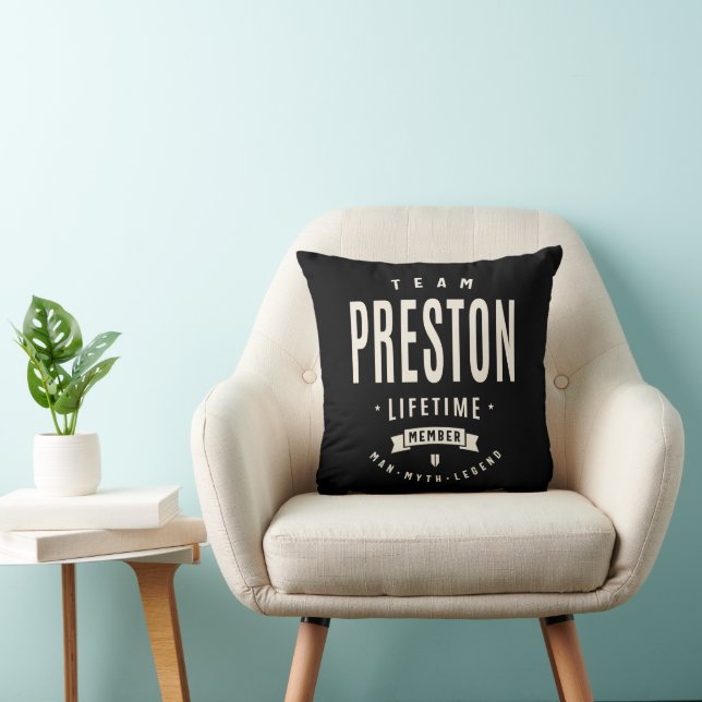 Team Preston-livstidsmedlem Kudde (Stol)