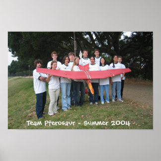 Team Pterosaur Team Bild Poster