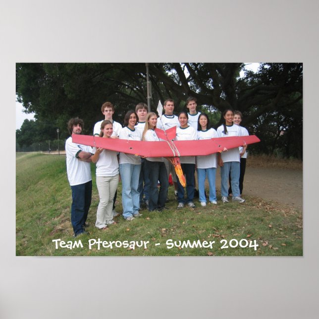 Team Pterosaur Team Bild Poster (Framsidan)