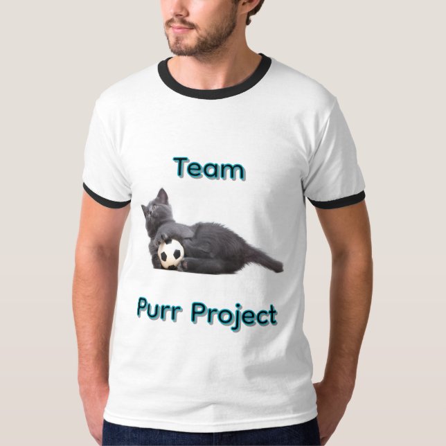 Team Purr Project T Shirt (Framsida)
