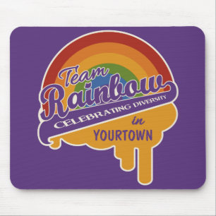 Team Rainbow anpassningsbar moussat Musmatta