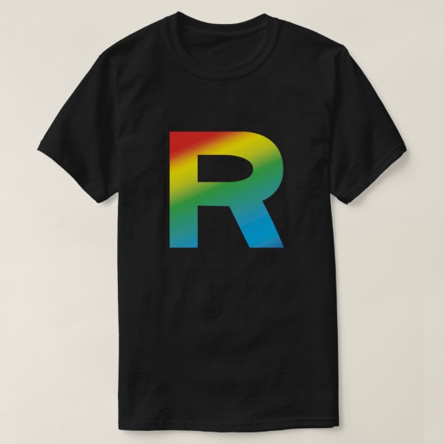 Team Rainbow Rocket .png T Shirt (Design framsida)