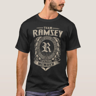 Team Ramsey-Vintage för livstidsmedlem i Ramsey-fa T Shirt
