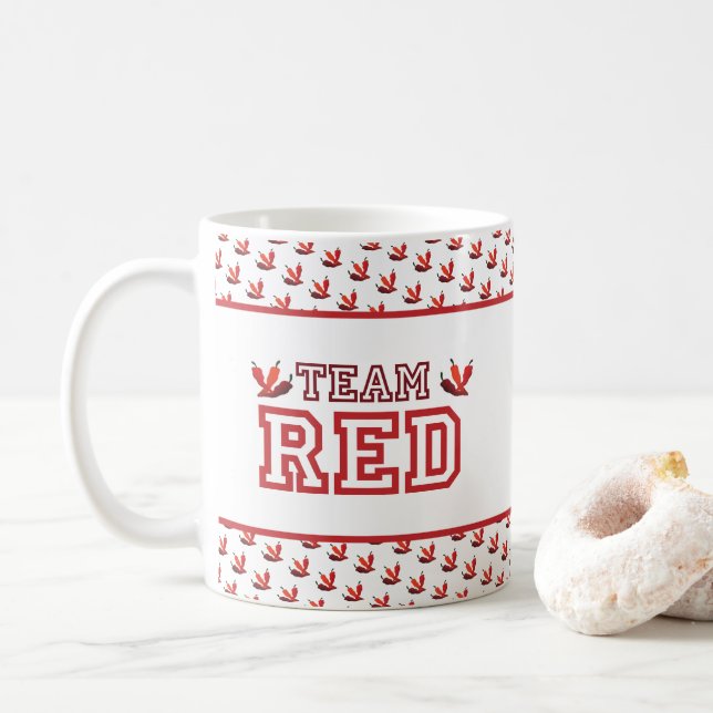TEAM RED Member Coffee Mugg (Med munk)