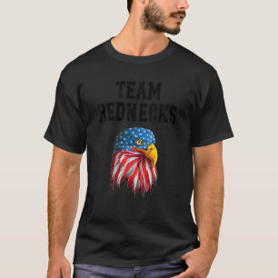 Team Rednecks Team Sports Roligt Motif Ord 4 T Shirt