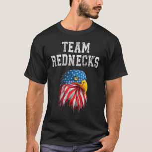 Team Rednecks Team Sports Roligt Motif Ord 5 T Shirt