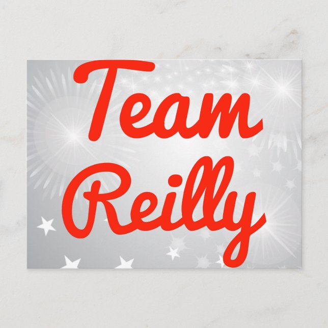 Team Reilly Vykort (Framsida)