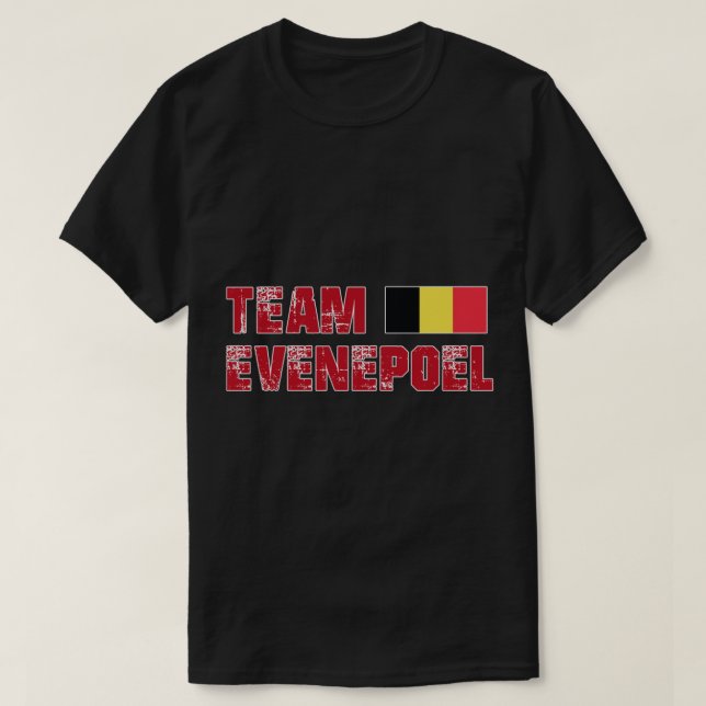 Team Remco Evenepoel T Shirt (Design framsida)
