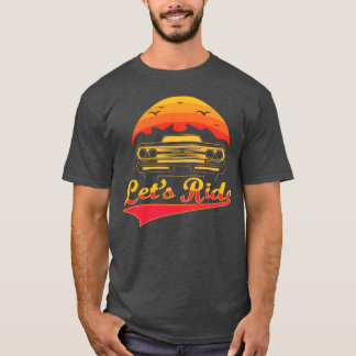 Team Ride Sport pojke retro T Shirt