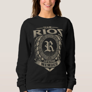 Team Rios Livstidsmedlem Vintage Rios Familj T Shirt
