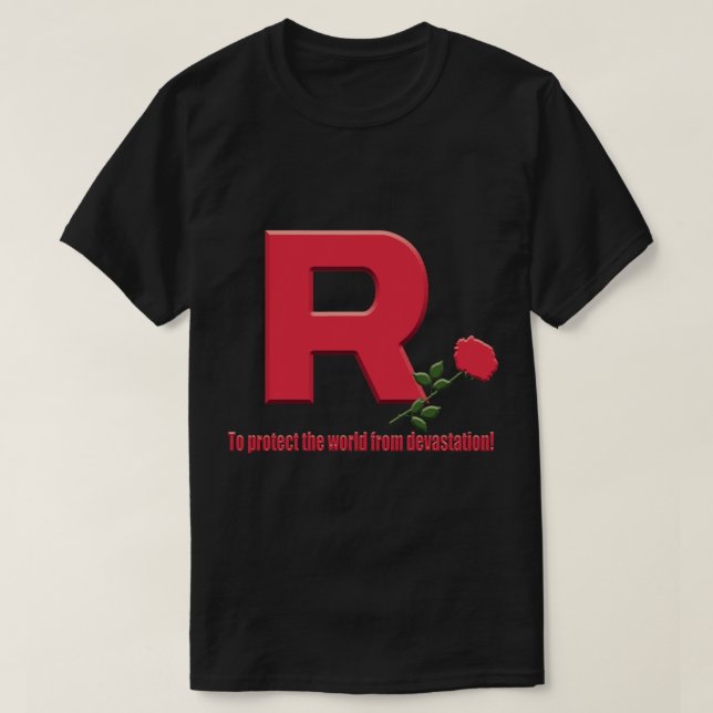 Team Rocket Logotyp 1.png T Shirt (Design framsida)