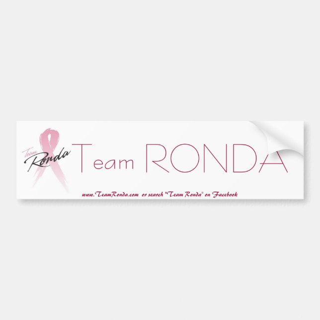 team_ronda, lag RONDA, www.TeamRonda.com eller s… Bildekal (Framsidan)