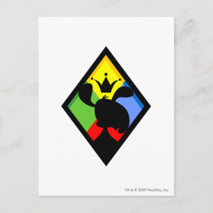 Team Roo Island Logotyp Vykort