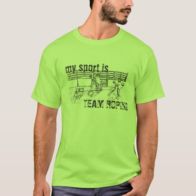 Team Roping T-shirt (Framsida)