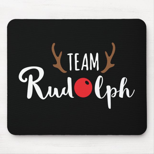 Team Rudolph julmotif Musmatta (Framsidan)