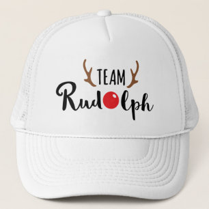 Team Rudolph - Julteamlogotyp Keps