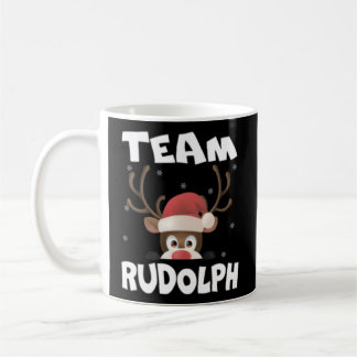 Team Rudolph Reindeer Hjort Kaffemugg