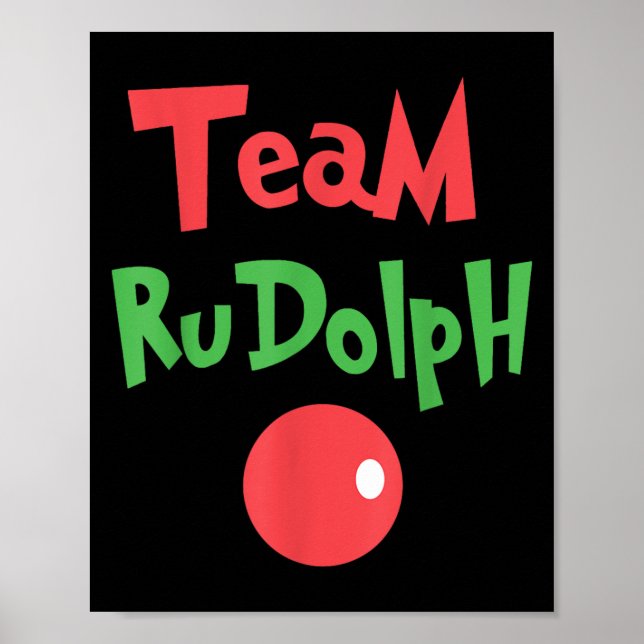 Team Rudolph - Rudolph The Red Nose Reindeer  Poster (Framsidan)