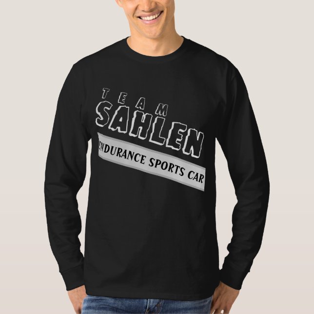 Team Sahlen Charcoal T Shirt (Framsida)