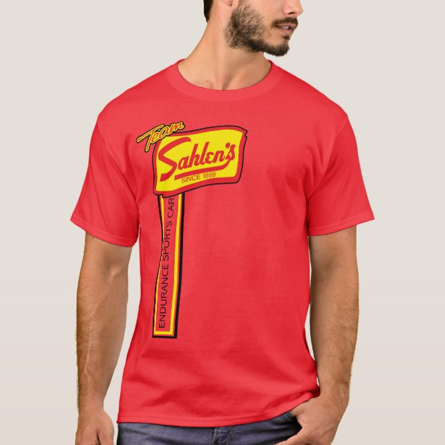 Team Sahlen Endurance Sports Car  T Shirt (Framsida)