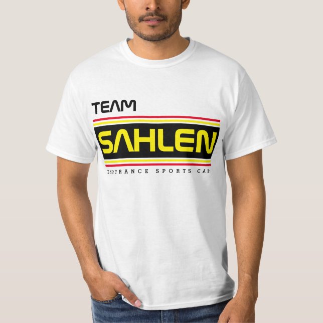 Team Sahlen sportstift T Shirt (Framsida)