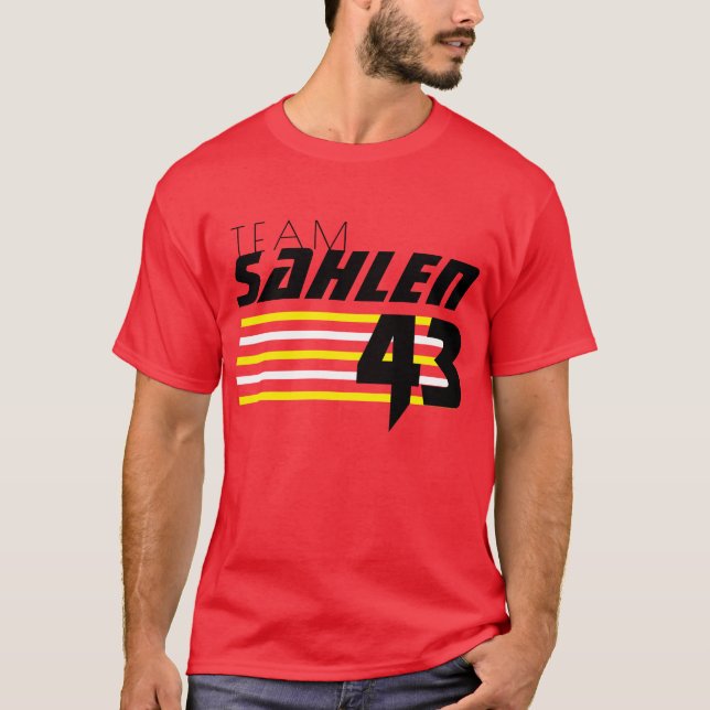 Team Sahlen utplånades T Shirt (Framsida)